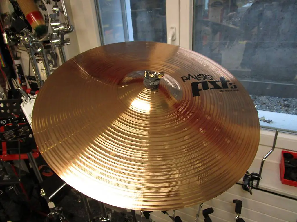 cymbal paiste fabrikneues 20" (51 cm) rock ride