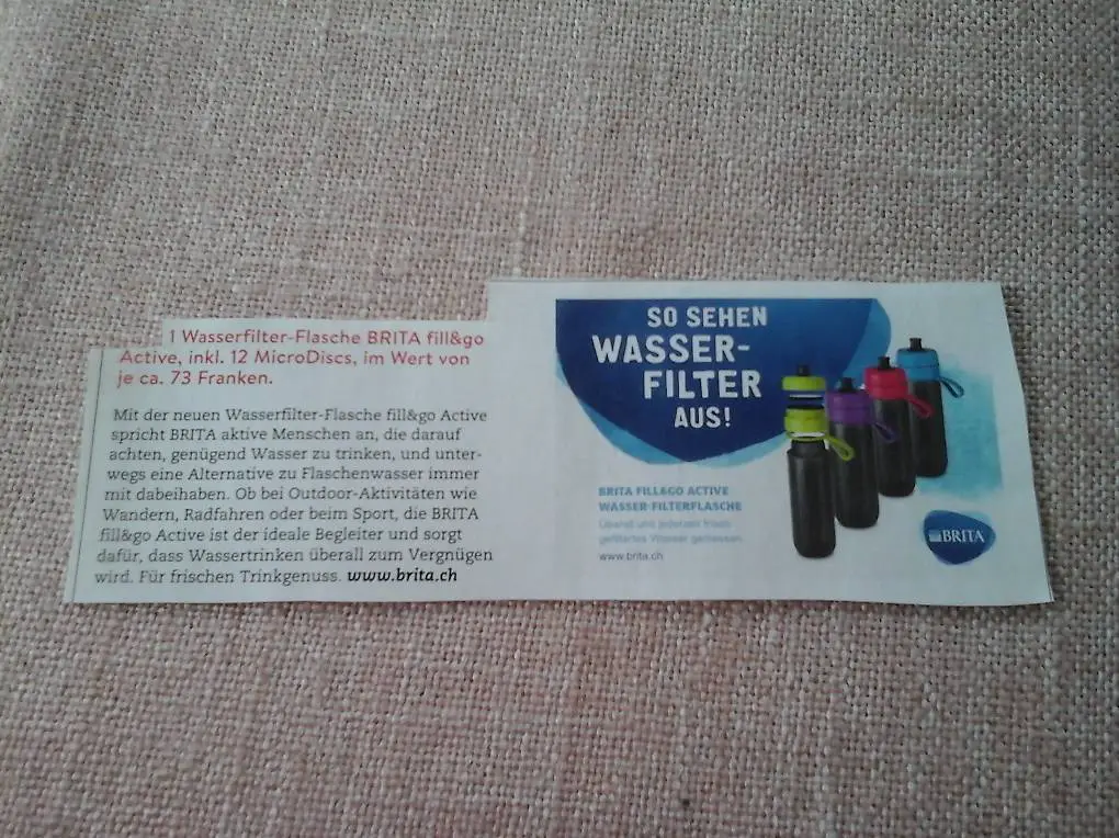 Brita Wasserfilter Fil +go, Thermosflaschen, Trinkflaschen