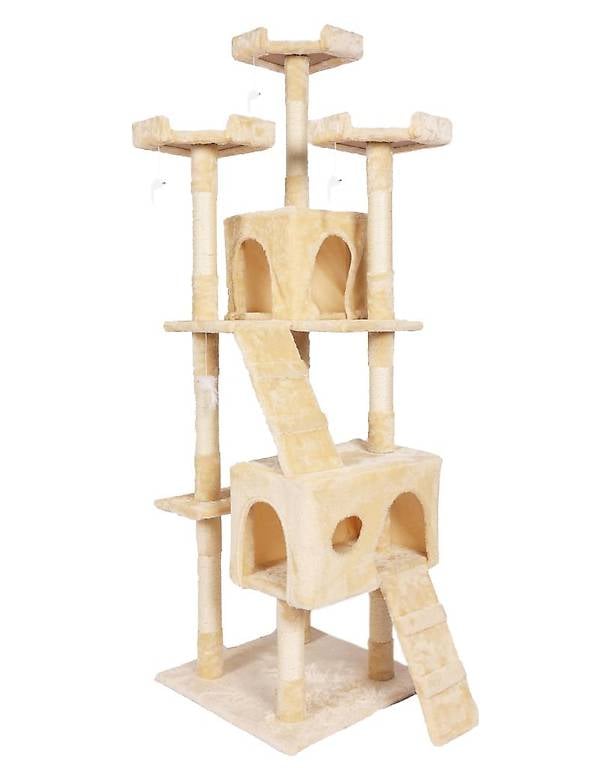 >> NEUWARE >> Katzenbaum MAX 182 cm beige