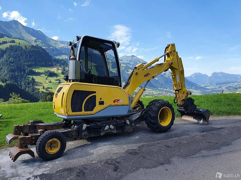 Schreitbagger, Menzi Muck A40 zu Vermieten