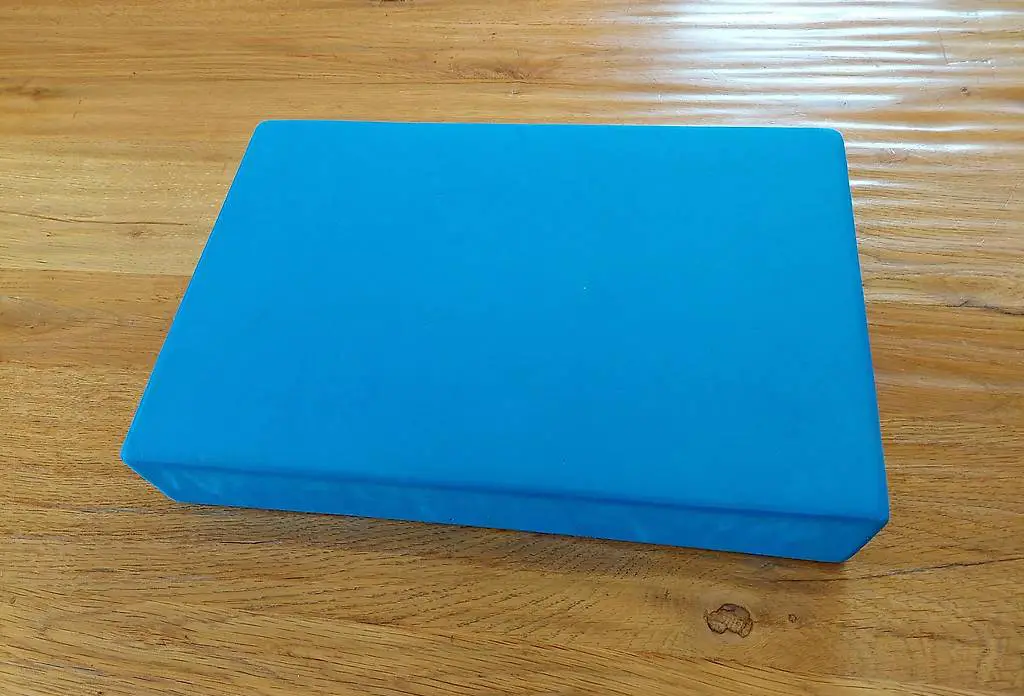 Yogablock Flach - blau gebraucht - 10 Stück