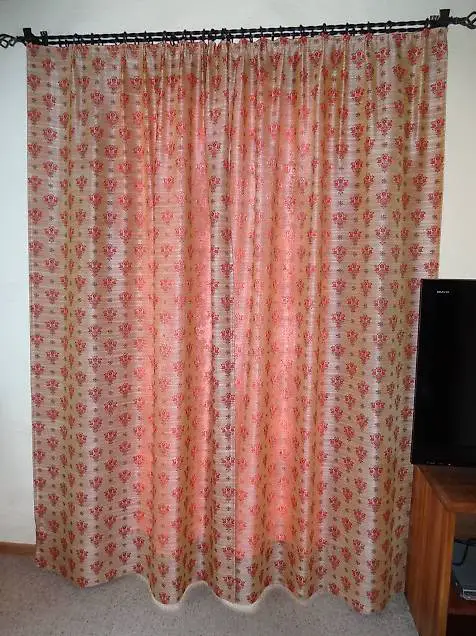 Nachtvorhänge / Gardinen, blickdicht, 4 Teile