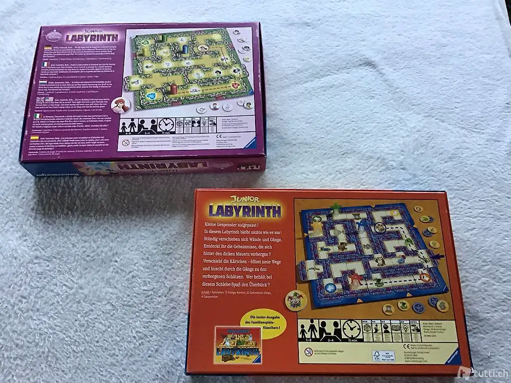 Labyrinth Brettspiele, gebraucht oder neuwertig, Stückpreis