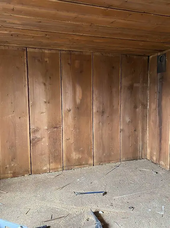 Alter Holzlatten, circa 1834