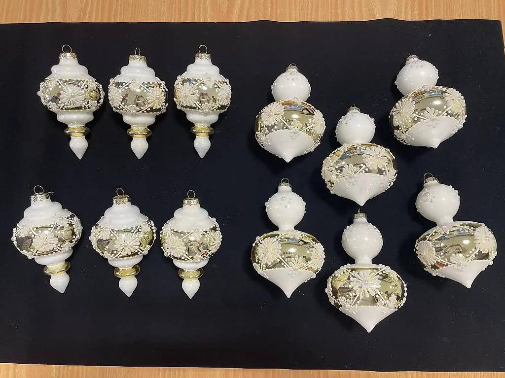 Weihnachtskugeln / Weihnachtsschmuck (12 Stk. / Neu)