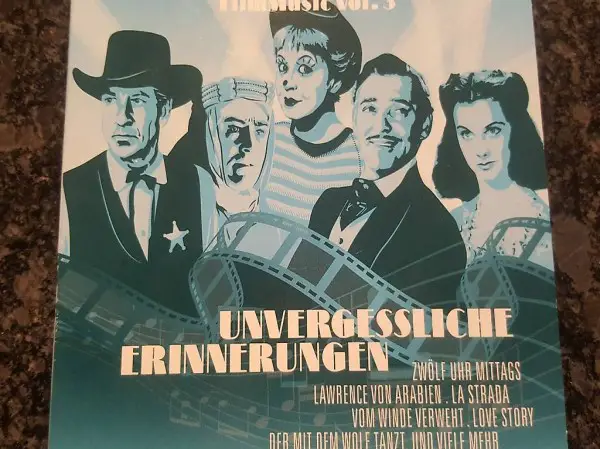 CD FilmMusic Vol. 3 "Unvergessliche Erinnerungen"