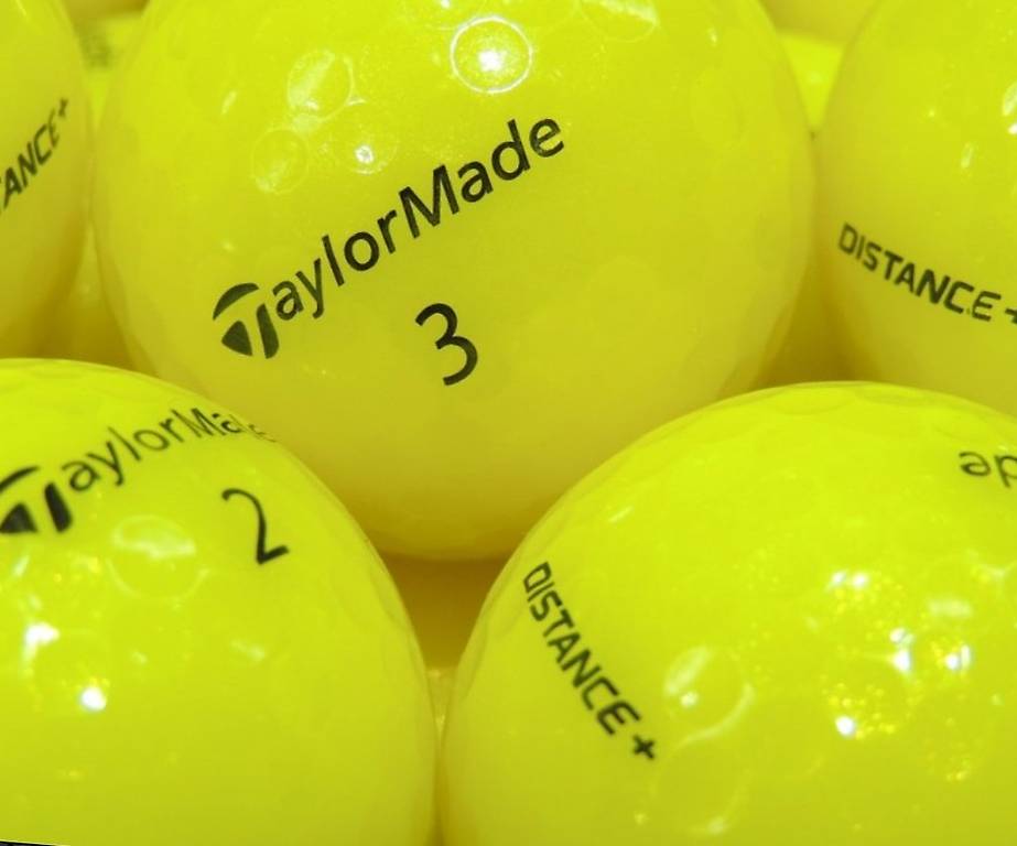 Golfbälle gelb 50 Stück