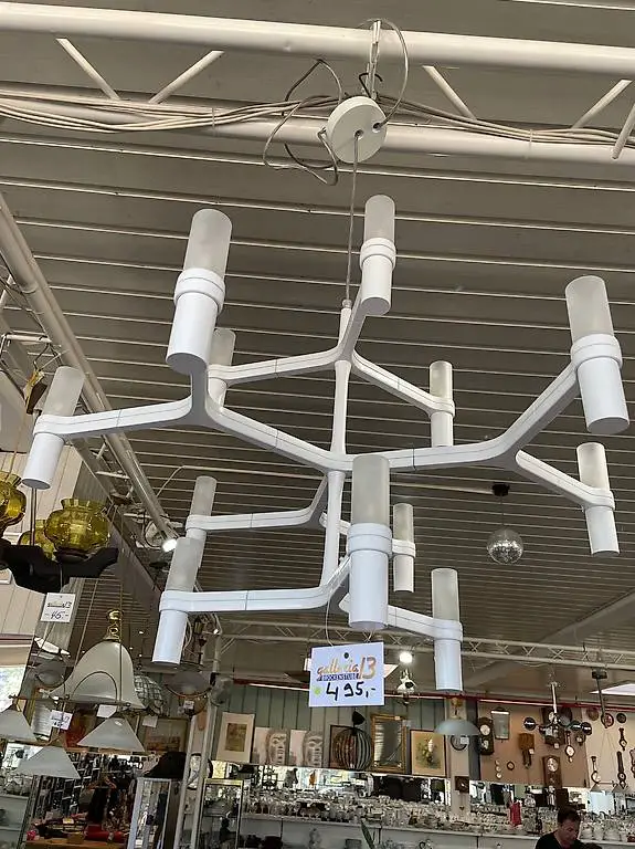 Pendelleuchte / Hängelampe Nemo Crown Collection in Weiss