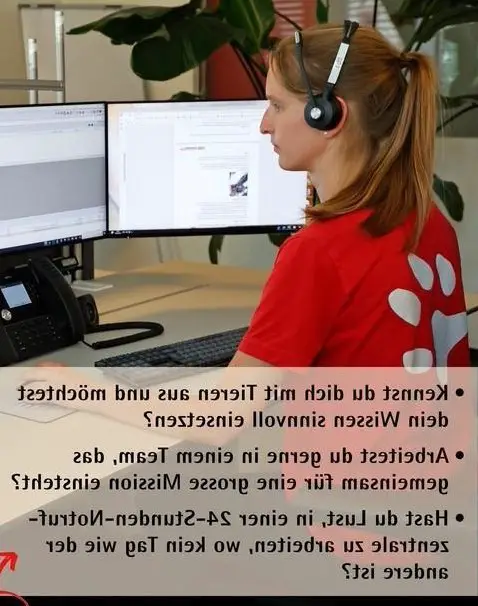 Suchen Disponent: in Einsatzzentrale 100% | Stiftung TierRettungsDienst