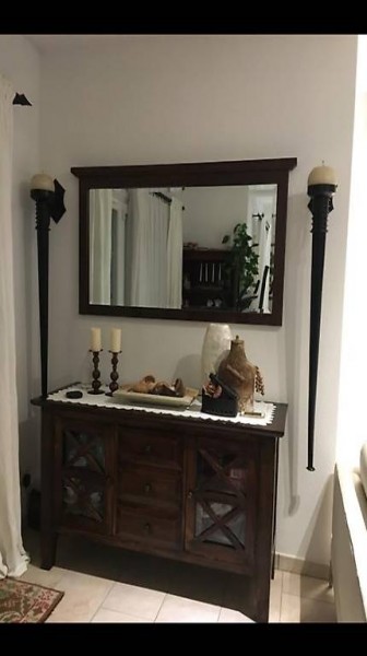 Porta candele stile fiaccole medioevali