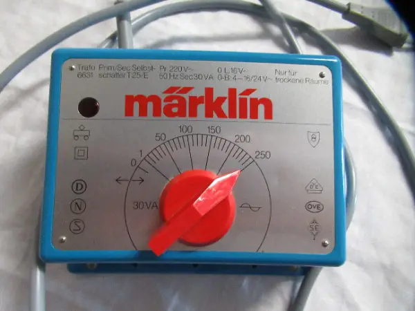Trafo Märklin Wechselstrom neuwertig