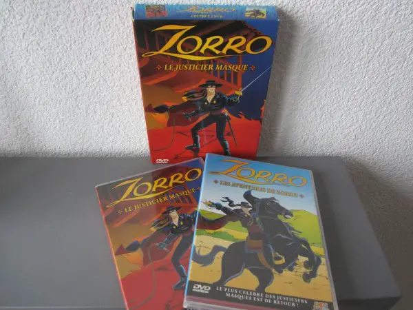  Coffret 2 DVD Zorro (d"occasion)