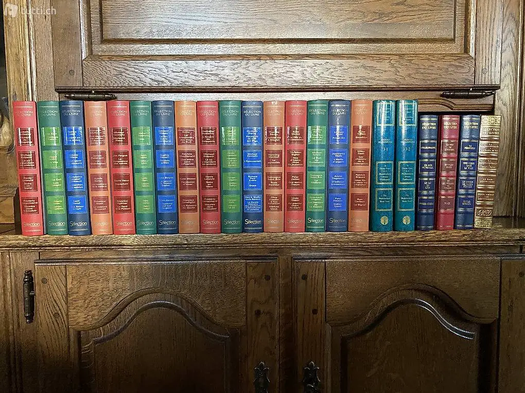 a vendre une collection de 22 livres de 1ère main