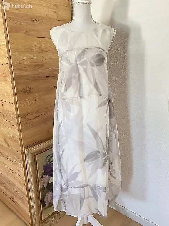 Edles luftiges Seiden Kleid von NILE, Gr. S. Neu. 