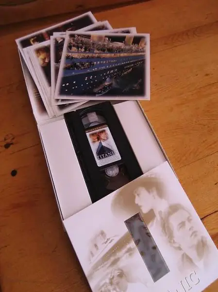 un coffret Le Titanic
