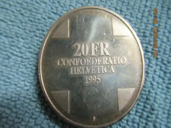  Gedenkmünze 1995 Silber AG 0,835