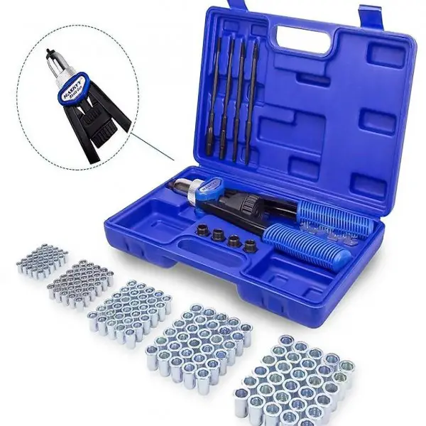  Profi Nietzangen-Set I Nietmutternzange Ink.150 Nietmuttern