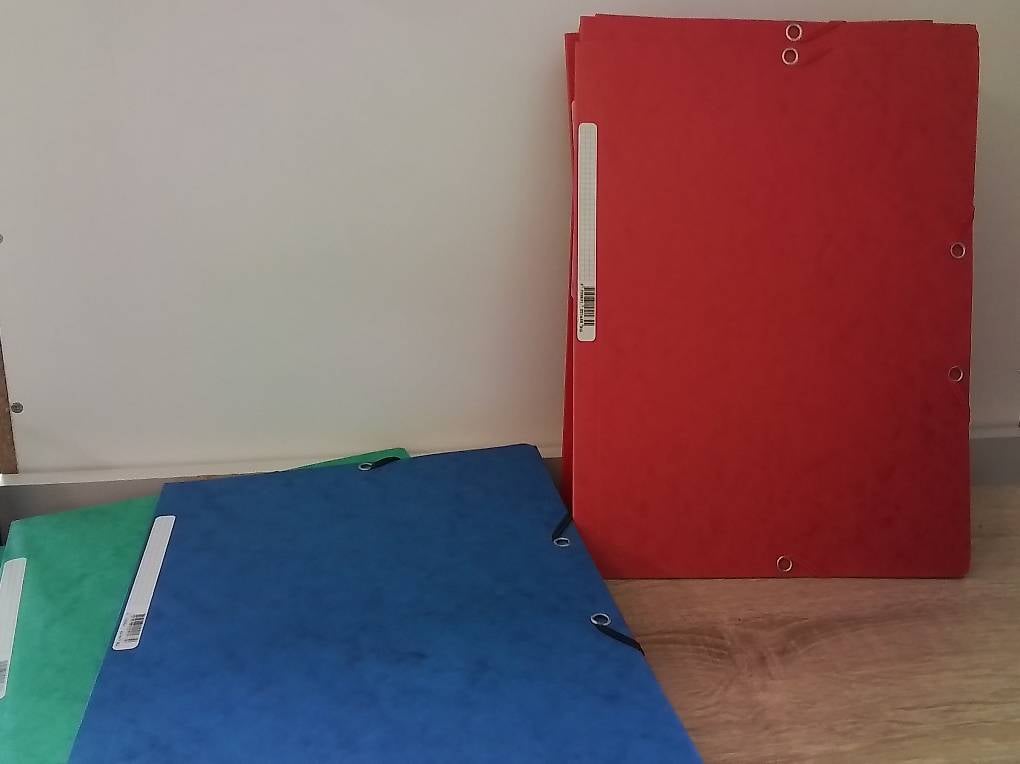 Eckspannmappe Gummibandmappe A4 Karton NEU