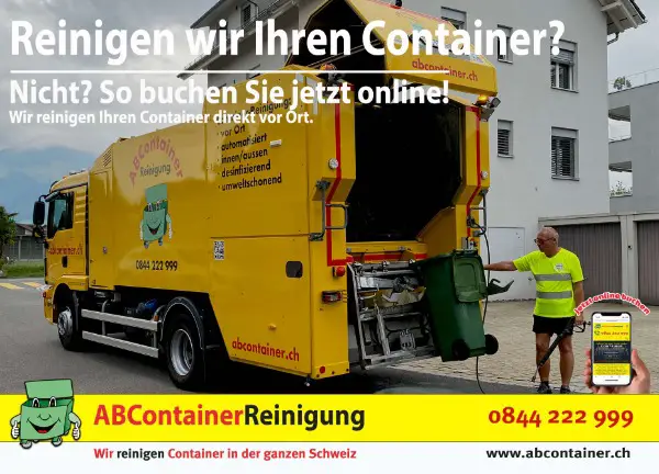 Reinigen wir Ihren Container? Nicht?