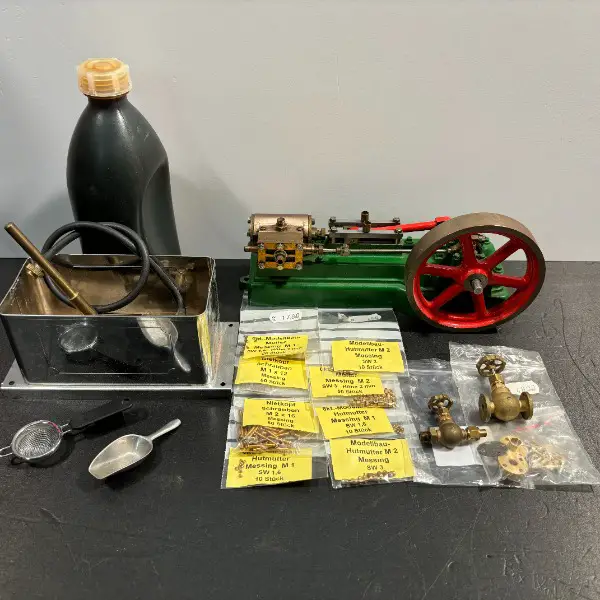 >TOP: set Dampfmaschine STUART Wasserpumpe HOLZAPFEL