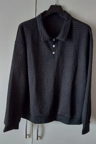 Damen Poloshirt-Sweatshirt XXL