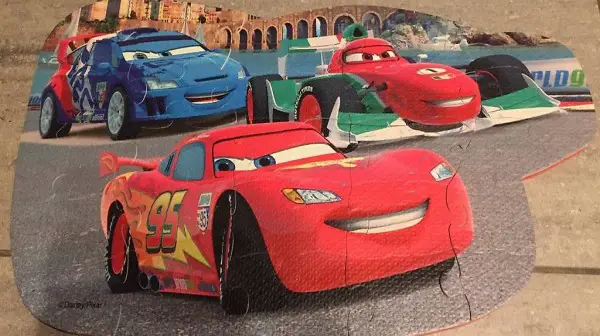 Cars Puzzle gros Schaumstoff