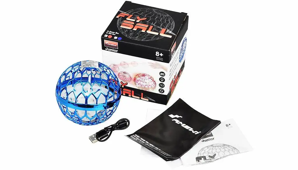 Magischer Hover Fly Ball 96mm mit Gyro, blau