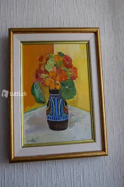 Schönes Gemälde signiert