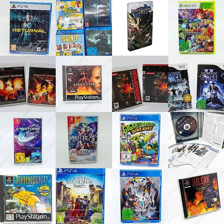 Games je 20.- (PS1-PS5, NSW, Xbox, PC, Vita)