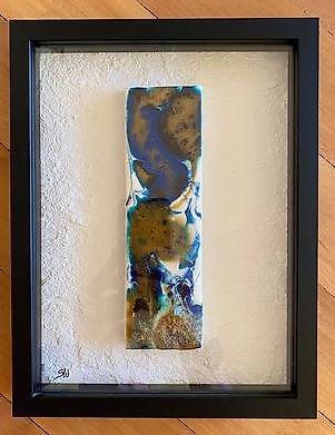 Relief Kunstharz EINZELSTÜCK Handarbeit