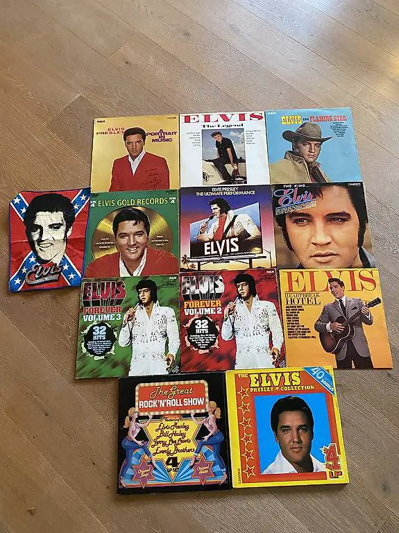 Elvis Plattensammlung