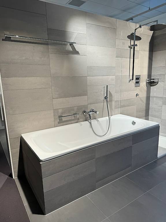 Badewanne Stahl 180 x 80 cm