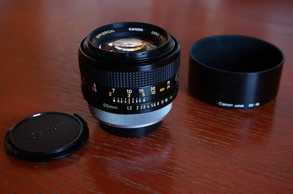 Canon FD 55mm f1.2 S.S.C. Aspherical Exzellenter Zustand