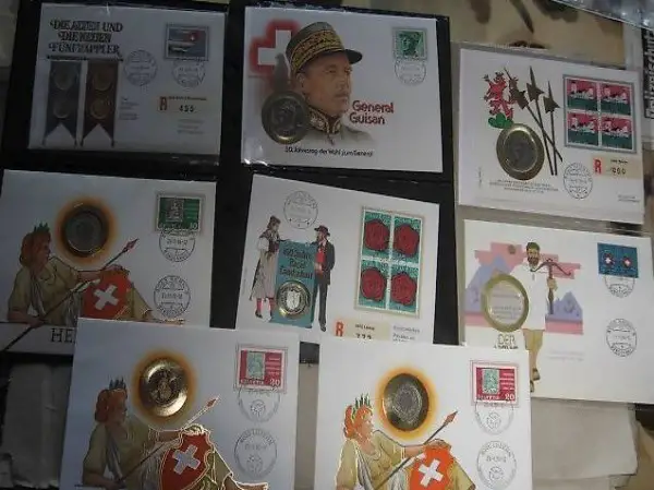 Top Münzbriefe Schweiz