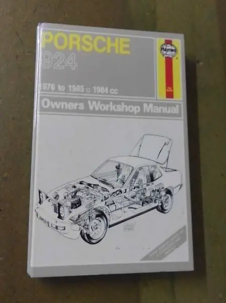 Werkstattanleitung Reparaturbuch Porsche 924 alle Oldtimer