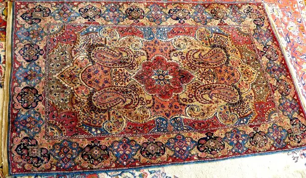 Orientteppich Keschan Mohtasham 183x109 19. Jh. T113