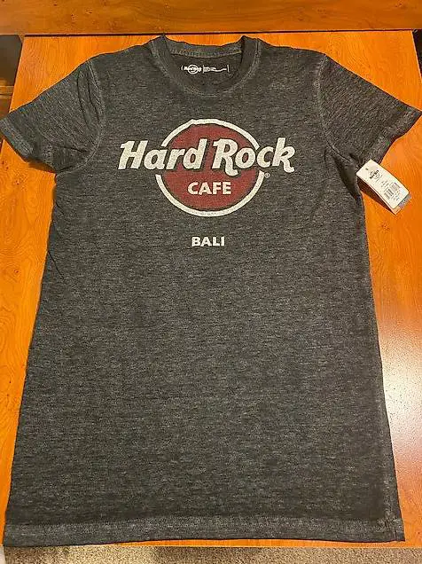 Hard Rock Cafe - T-shirt gris (S) *NEW*