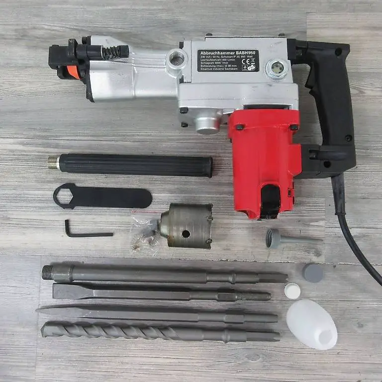 Abbruchhammer 950 Watt Bohrhammer 38 mm max. Meisselhammer