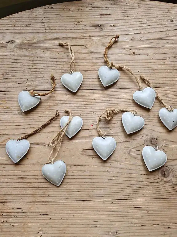 Dekoanhänger Herz Herzanhänger Deko