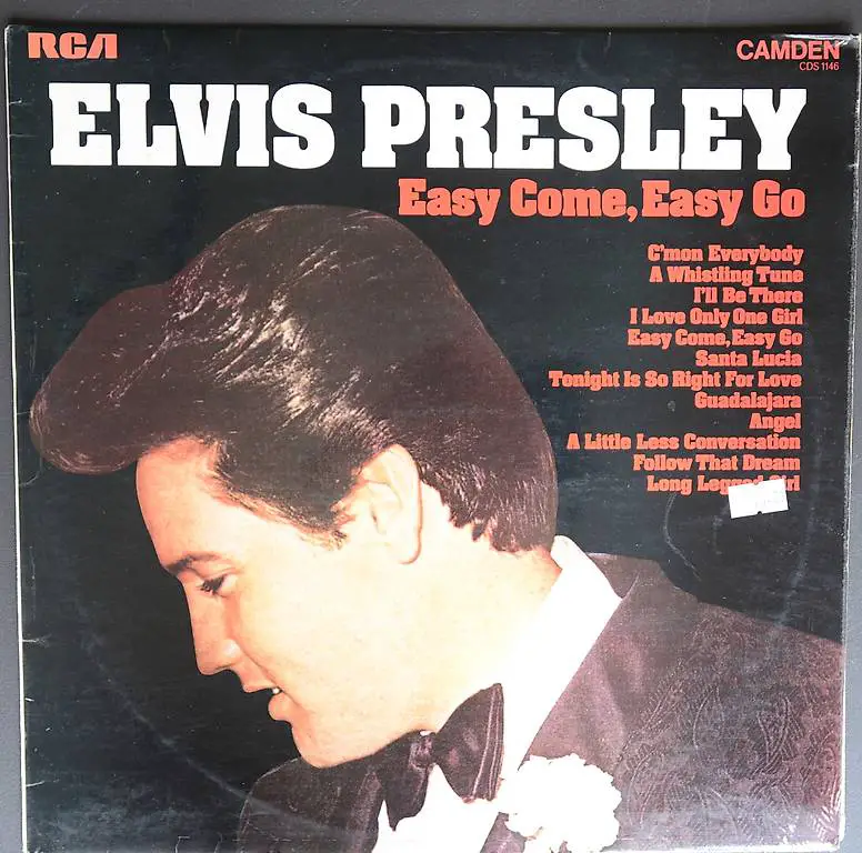 Lp ELVIS PRESLEY easy come, easy go