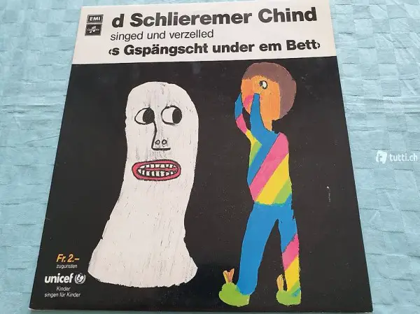  d Schlieremer Chind s Gspängscht under em Bett Schallplatte