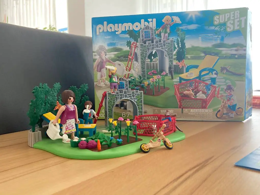 Playmobil 70010 Familiengarten