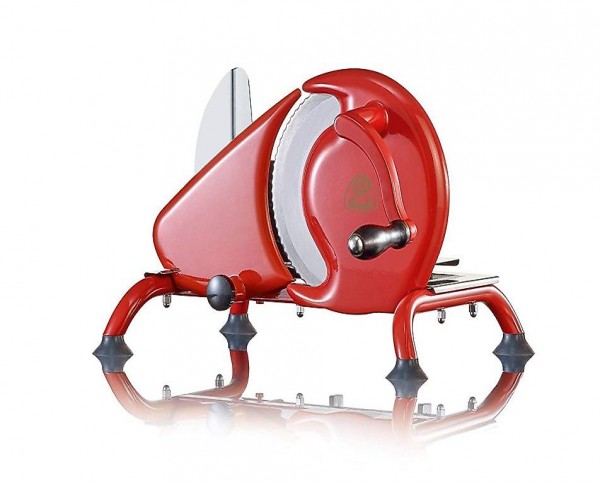  Allesschneider, Edelstahl, rot