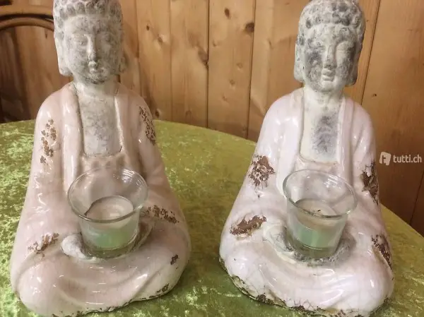 Buddha Kerzenständer