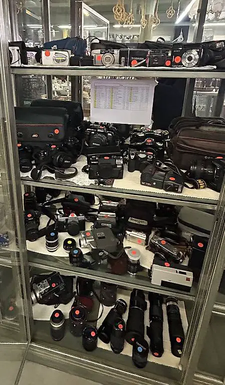 Canon, Nikon, Minolta, Sony