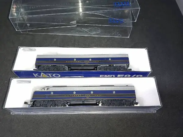 Spur N Kato E8/9 Baltimore and Ohio, inkl Porto