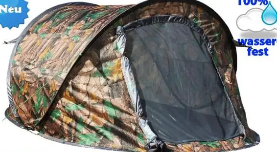 Wurfzelt, Sekundenzelt, Schnellzelt, Open Air Ferien Reisen