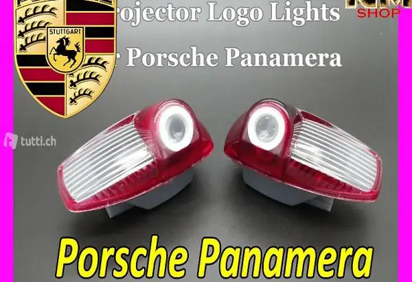  Porsche Tür logo lights