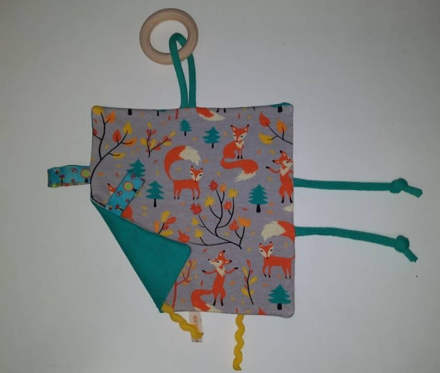 Knistertuch Kuscheltuch Babyspielzeug
