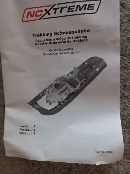 Schneeschuhe neu